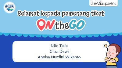 Selamat Kepada Para Pemenang Giveaway Tiket tAp on The Go Bandung dari AQUA! 💧🎉