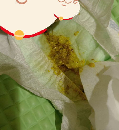 Najis bayi 1 bulan 14 hari, fully breastfeed