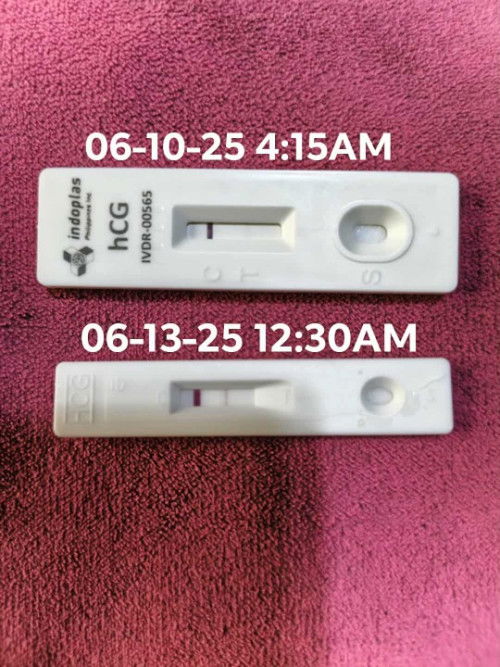 Faint Test Line