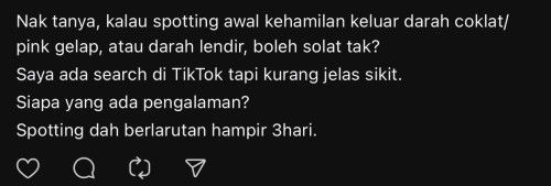 Boleh solat atau tidak?