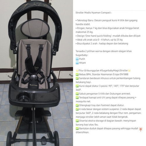 Preloved stroler ❗️