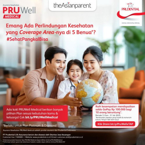 Makin tenang saat tau bisa perawatan kesehatan di 5 benua! 🌏