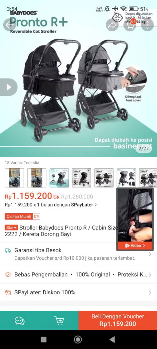 Rekomendasi stroller