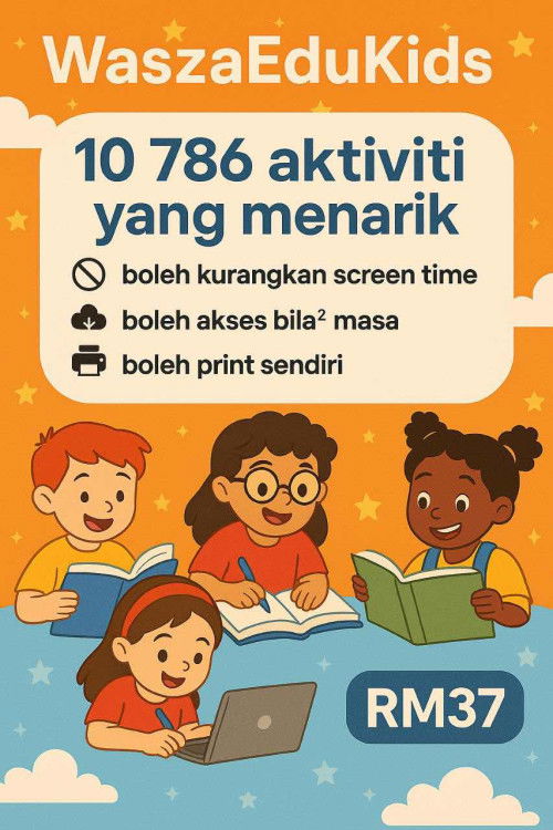 👍🏻 JIMAT! RM37 Sahaja & Boleh Print Berkali-Kali!