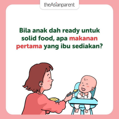 Solid Food: Makanan Pertama Anak Anda!