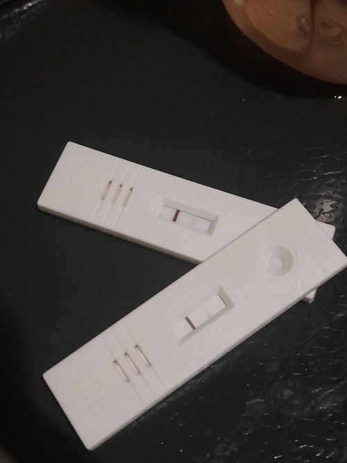 Hpht 20 mei 17 juni sdh test garis 2 samar di ulang 3hari masih sama, apakah positif bun