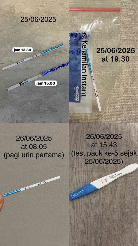 sudah IUD tapi test pack garis dua??! please help.