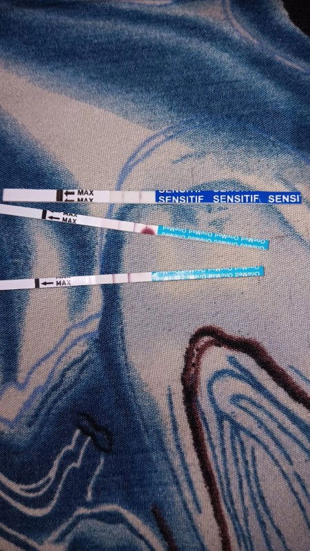 Tespek garis 2  padahal blm terlat