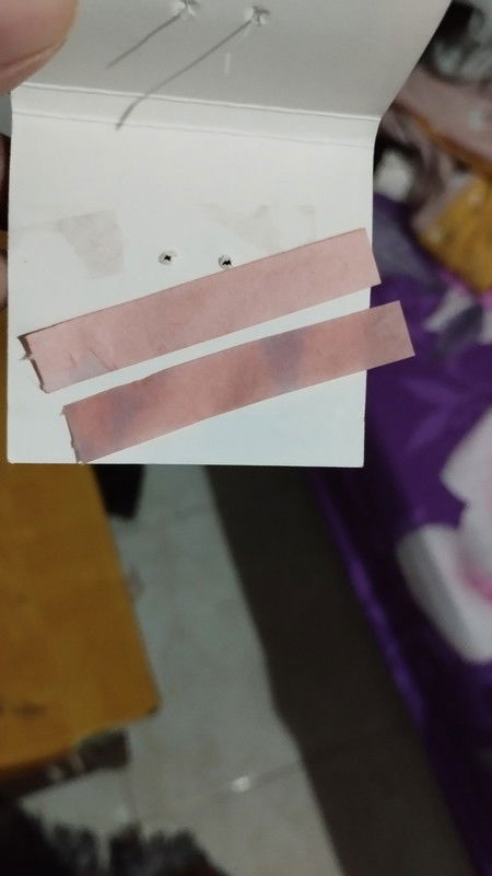 Kertas Lakmus berubah warna