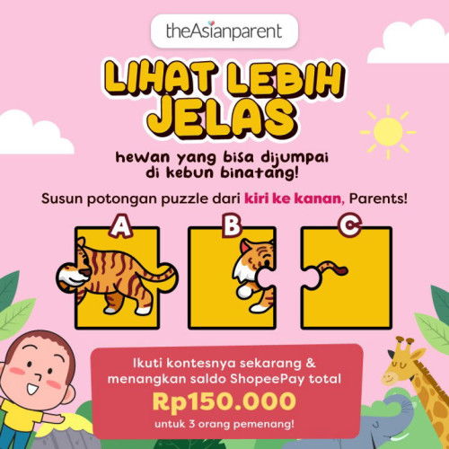 Lihat Lebih Jelas Hewannya Dengan Menyusun Puzzle & Menangkan Saldo ShopeePay total 150.000! 🐯💸