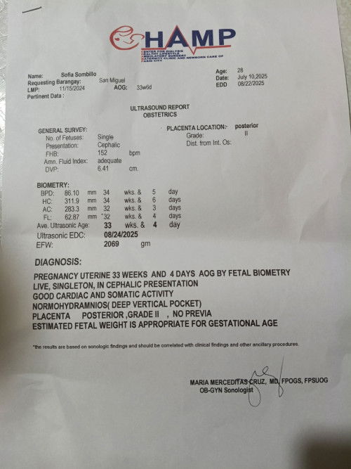 Mommies baka meron marunong magbasa ng results. Thank you🩵