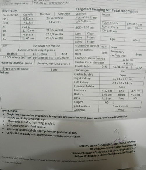 CONGENITAL ANOMALY SCAN