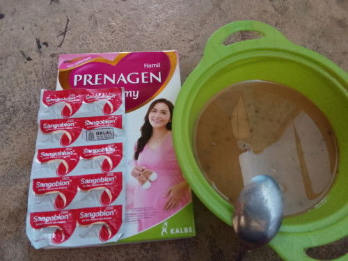 Cara minum suplemen sangobion