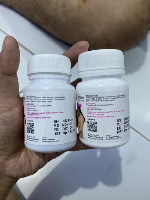 Suplemen folamil genio asli/palsu