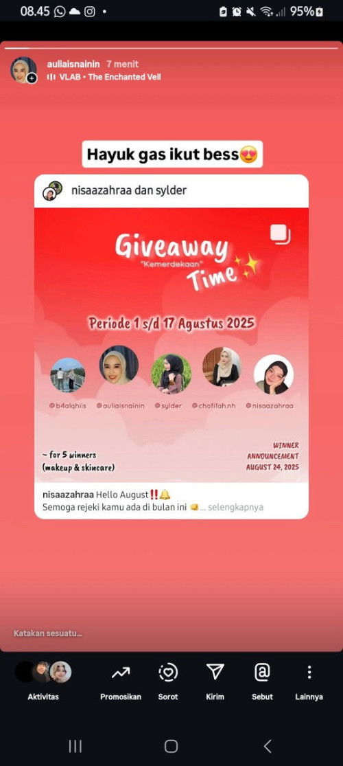 GIVEWAY MAKEUP & SKINCARE