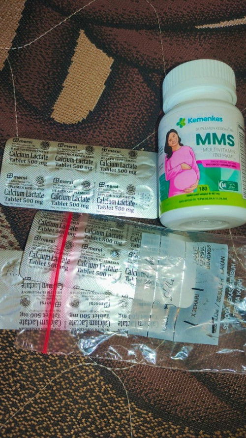 Cukup kah hanya konsumsi Vitamin MMS & Calcium lactate 500mg