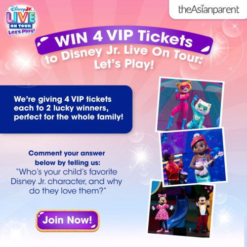📢 GIVEAWAY: Win 4 VIP Tickets To Disney Jr. Live On Tour: Let's Play!