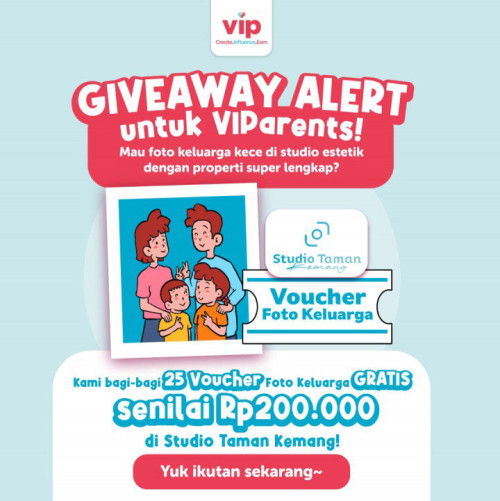 📸 GIVEAWAY FOTO KELUARGA! 🎁
