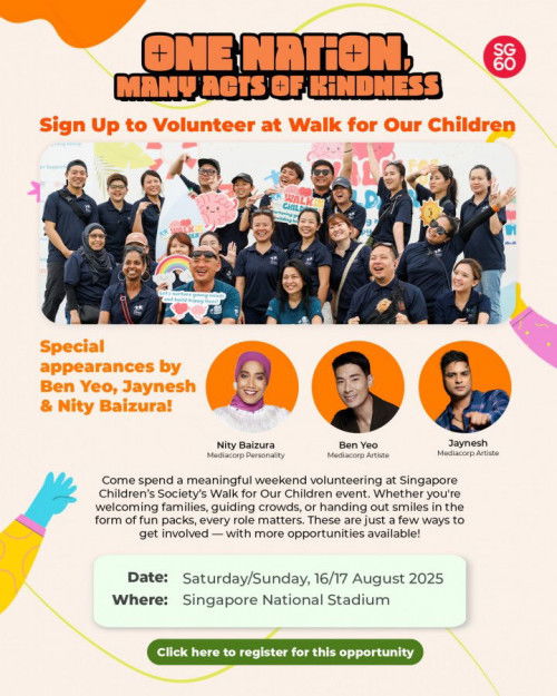 👟 Walk for Our Children 2025 – Volunteer with Us!
