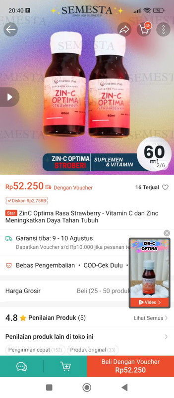 Bertanya seputar vitamin anak