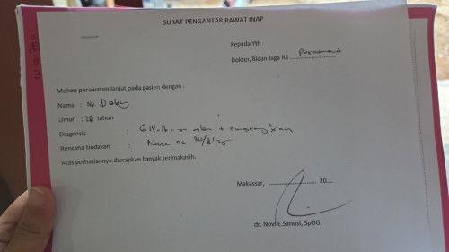HPL Awal september sudah dapat jadwal SC