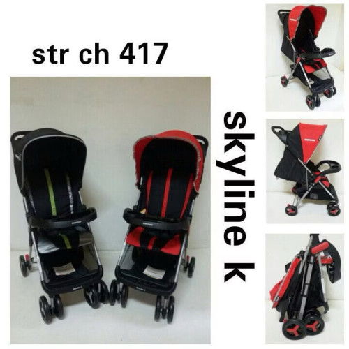 Cara lipet stroller