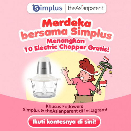 Parents, mau dapet chopper gratis?👩🏼🍳