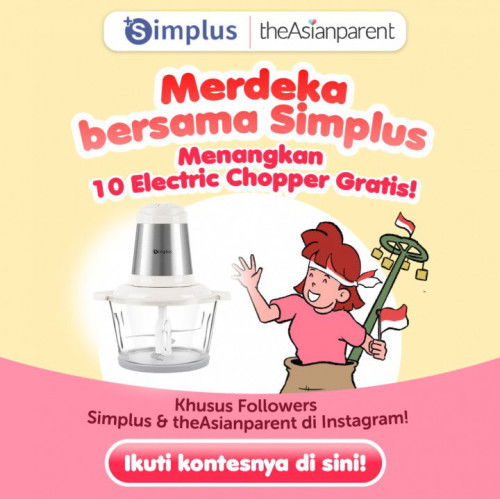 Parents, mau dapet chopper gratis?👩🏼‍🍳
