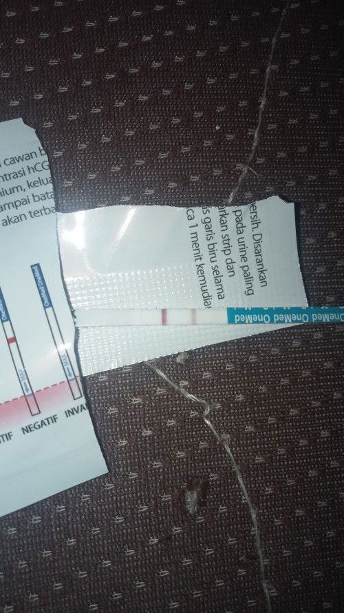 Kalau garis nya jelas seperti ini apakah sudah pasti ada ?
Belum berani check ke dokter🥲