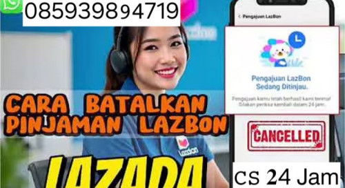 Cara Pembatalan Pinjaman Lazada LazBon
