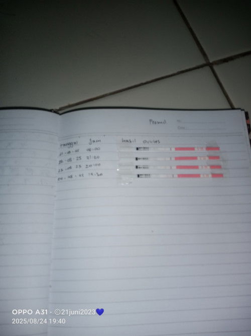 Garis 2 1 tebal 1 samar udah 4 hari dapet garis 2 harus gimana ya bun