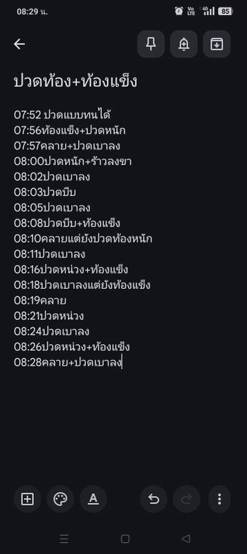เจ็บท้องจริงหรือหลอก