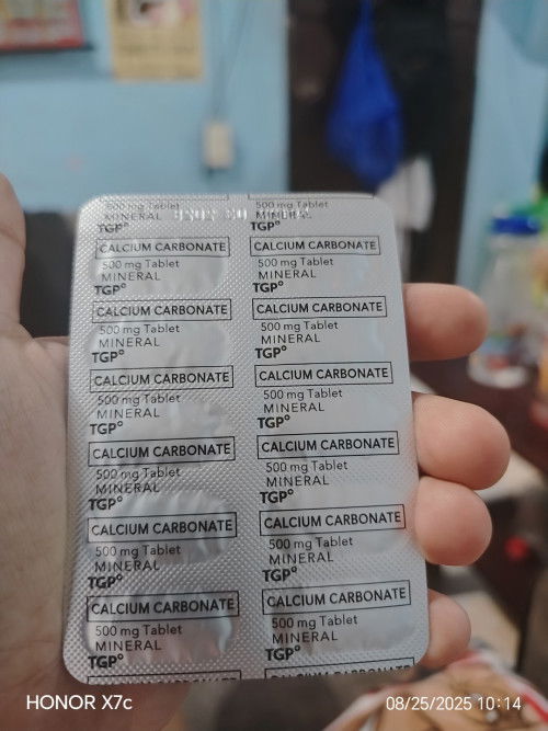 Good day mnga mii,  ask ko lang po kung pwede po ba kaya itong calcium carbonate na nabili ko sa tgp