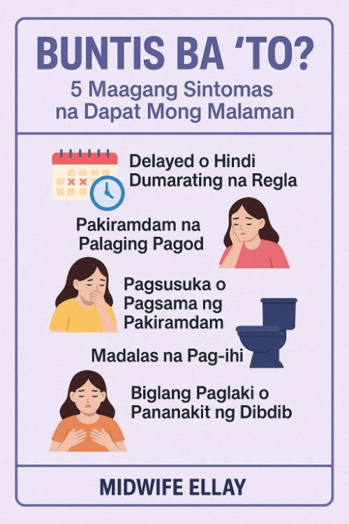 BUNTIS BA 'TO? Alamin ang Maagang Sintomas!