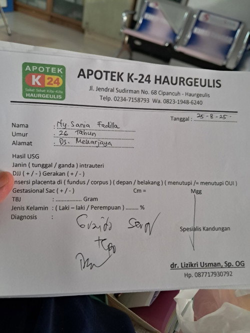 Diagnosa dokter obgyn