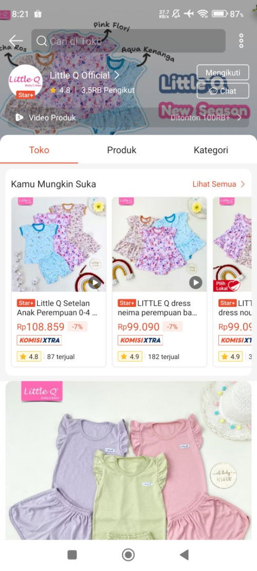 Rekomendasi Baju Bayi