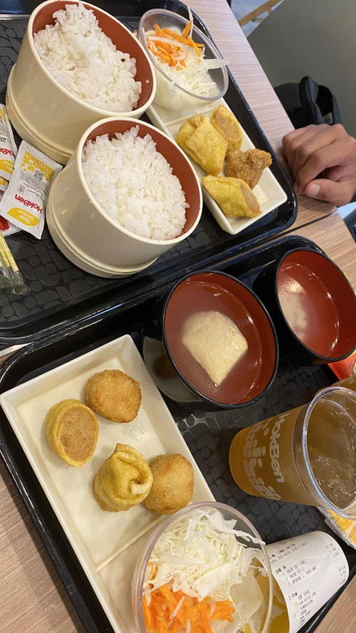 Salad hokben (tanpa mayonais nya)