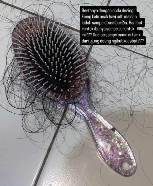 Rambut rontok anak usia 4bln