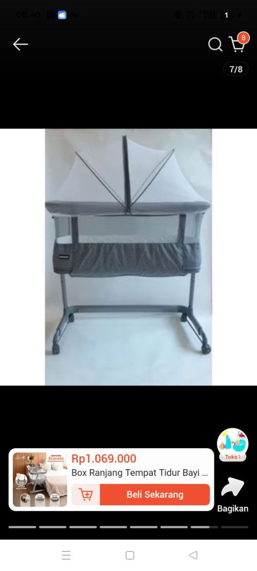 Baby crib gratis (angkut lgsg)