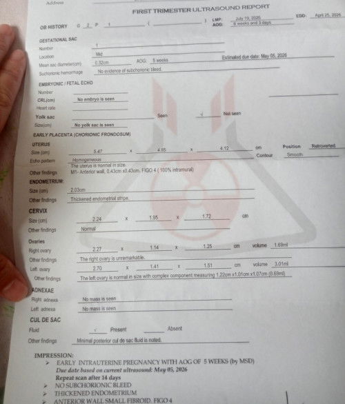 paexplain po sakin mga mi yung ultrasound report ko po. thanks po