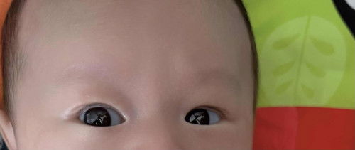 Big small eyes.