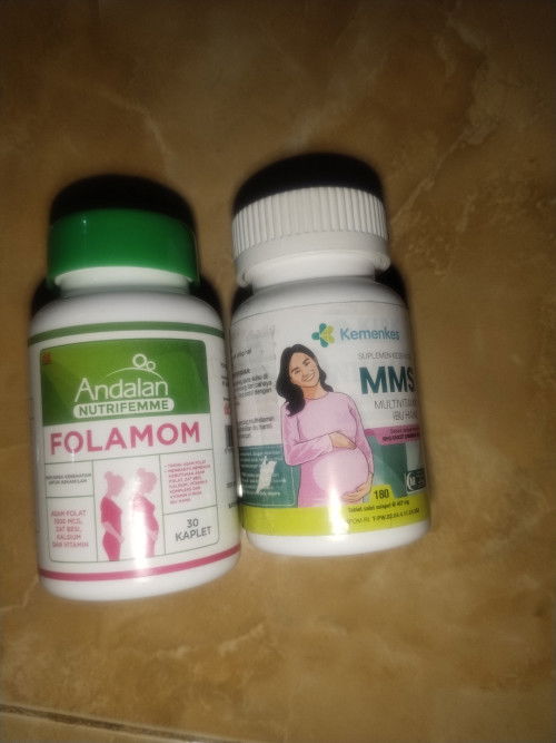 Minum follamom andalan atau kapsul MMS dari puskesmas ya bunda bunda baiknya , hamil 11 weeks nih