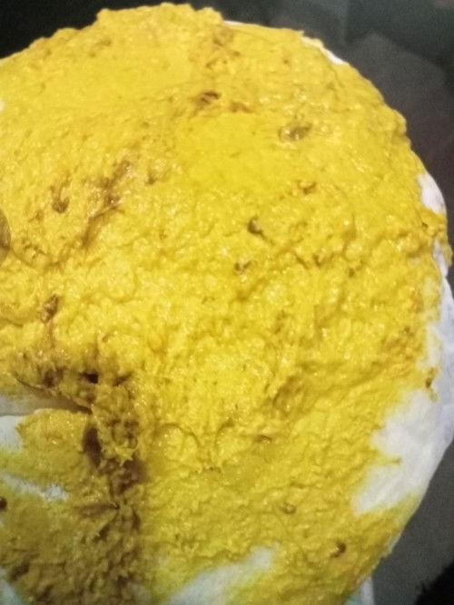 Najis newborn kuning + coklat