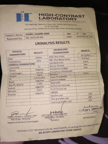 HI PO TANONG LANG IF MALALA PO BA YUNG UTI KO NATATAKOT KASI AKO UMINOM NG GAMOT E NIRESETAHAN