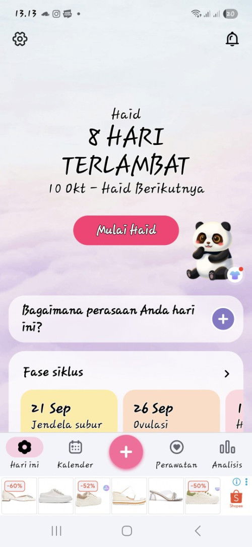 Bunda saya bingung
saya sudah telat 8 hari tp hasil negatif apakah saya hamil atau tidak