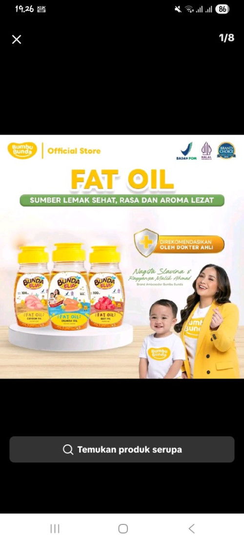 Minyak makan bayi
