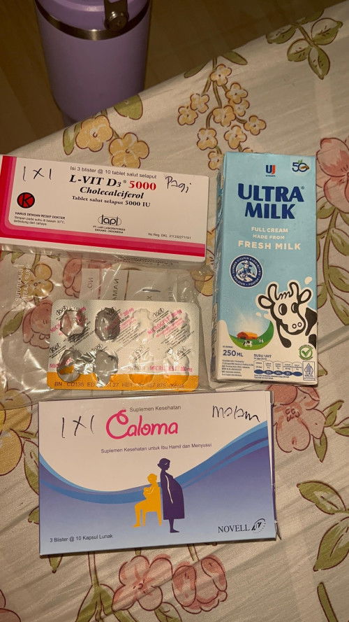 Vitamin apa saja yg cukup utk memenuhi nutrisi janin di tm 1 (5week)