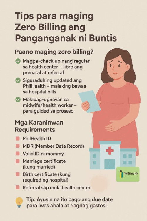 Pwede nga ba mag Zero Billing ang panganganak ni buntis?