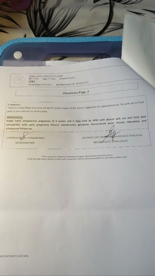 8weeks today pero nung bumalik ako para magtvs ule wala pa nakita 😔