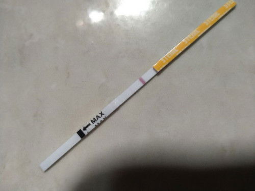 Tespek samar tapi belum telat haid